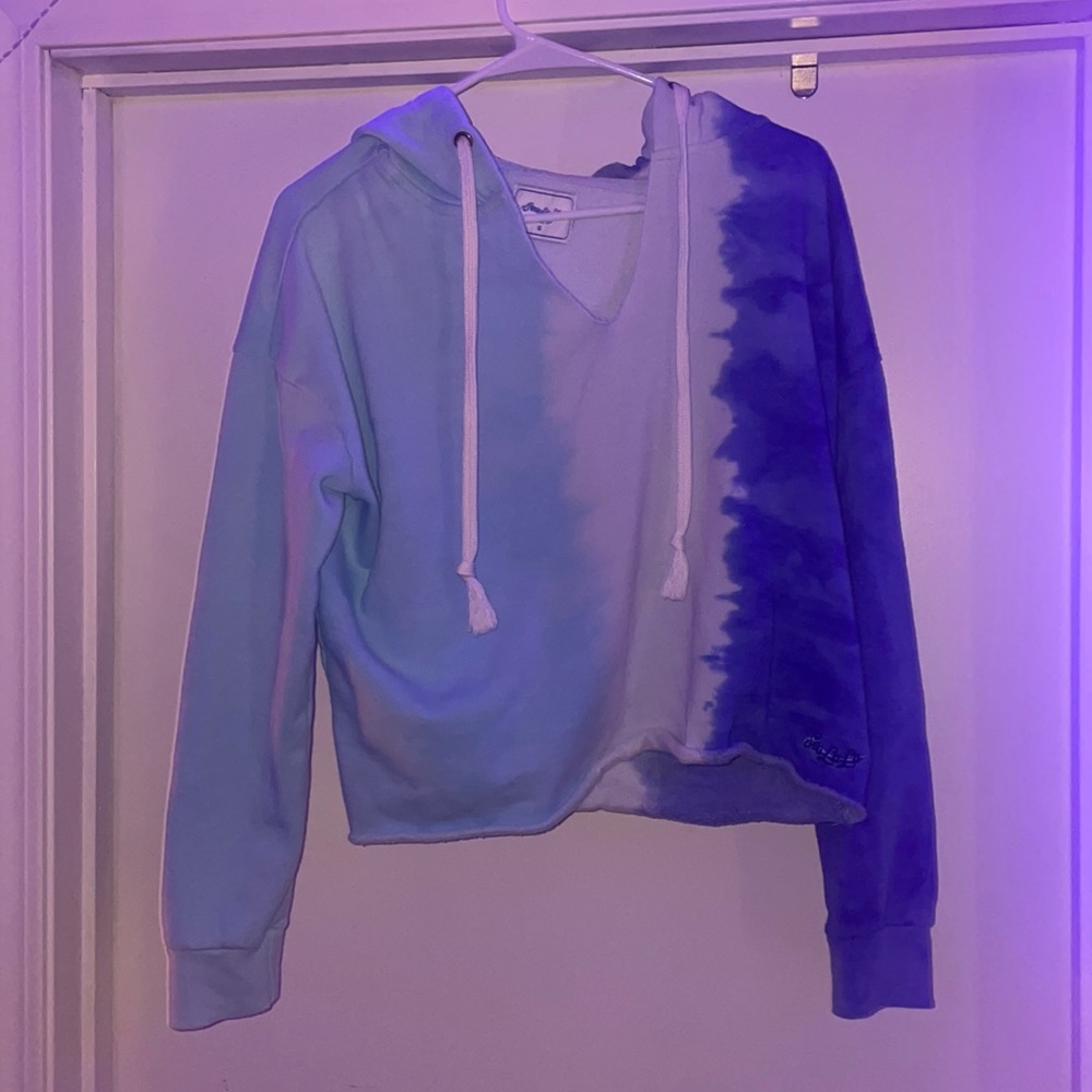 Cropped Sea LaLa hoodie